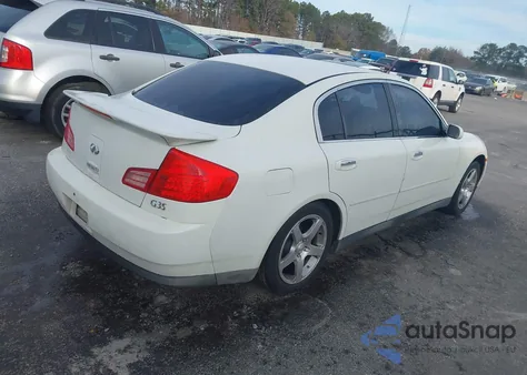 2003 Infiniti G35 Luxury Leather из США, поврежденный, VIN JNKCV51E13M004897